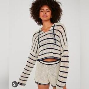 Aerie Crochet Sweater XS